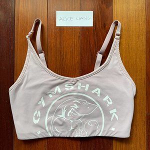 gymshark washed lavender legacy bra